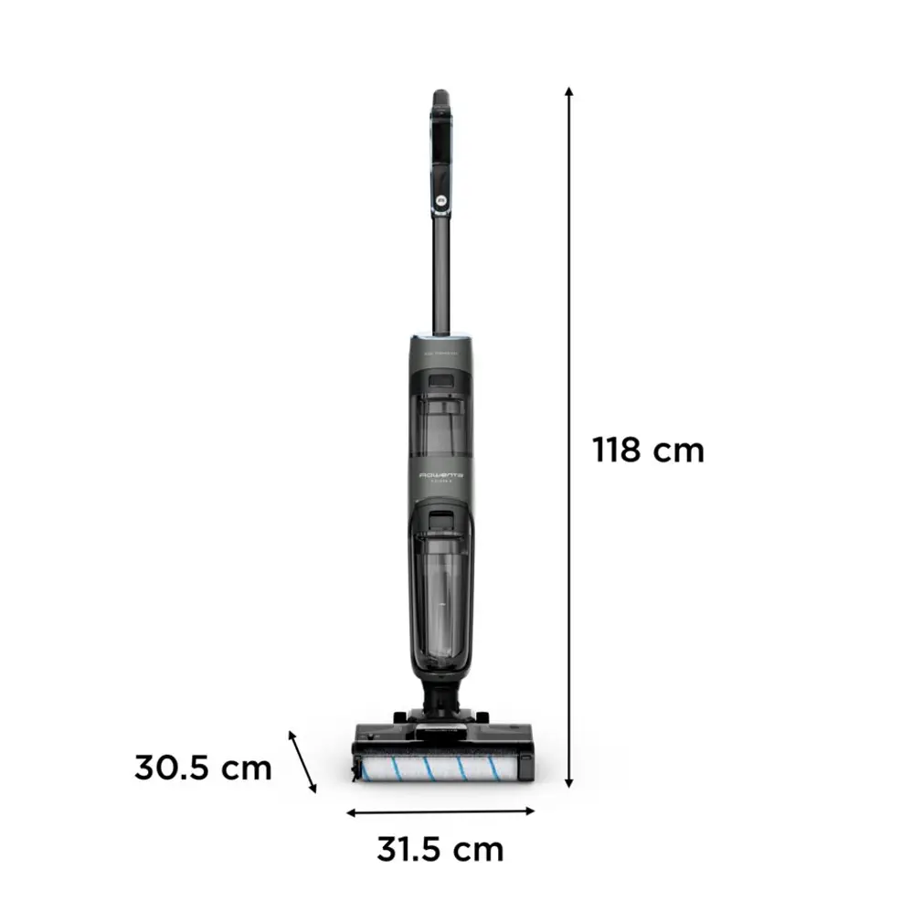 GZ5035WO Aspirateur & Laveur Sans Fil Rowenta X-Clean 4 - 12