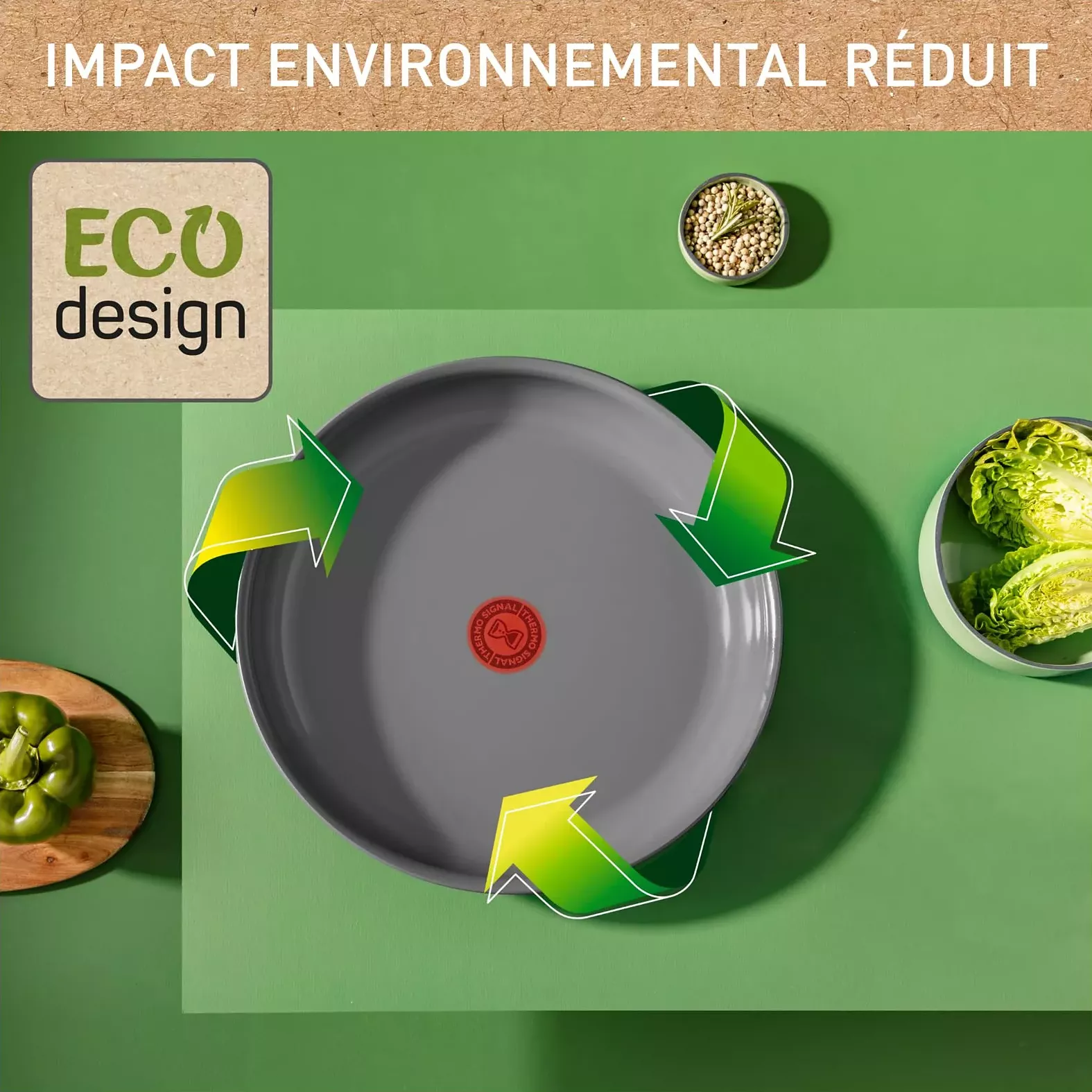 L2609602 Batterie de cuisine TEFAL Renew 6 pièces Céramique - 3