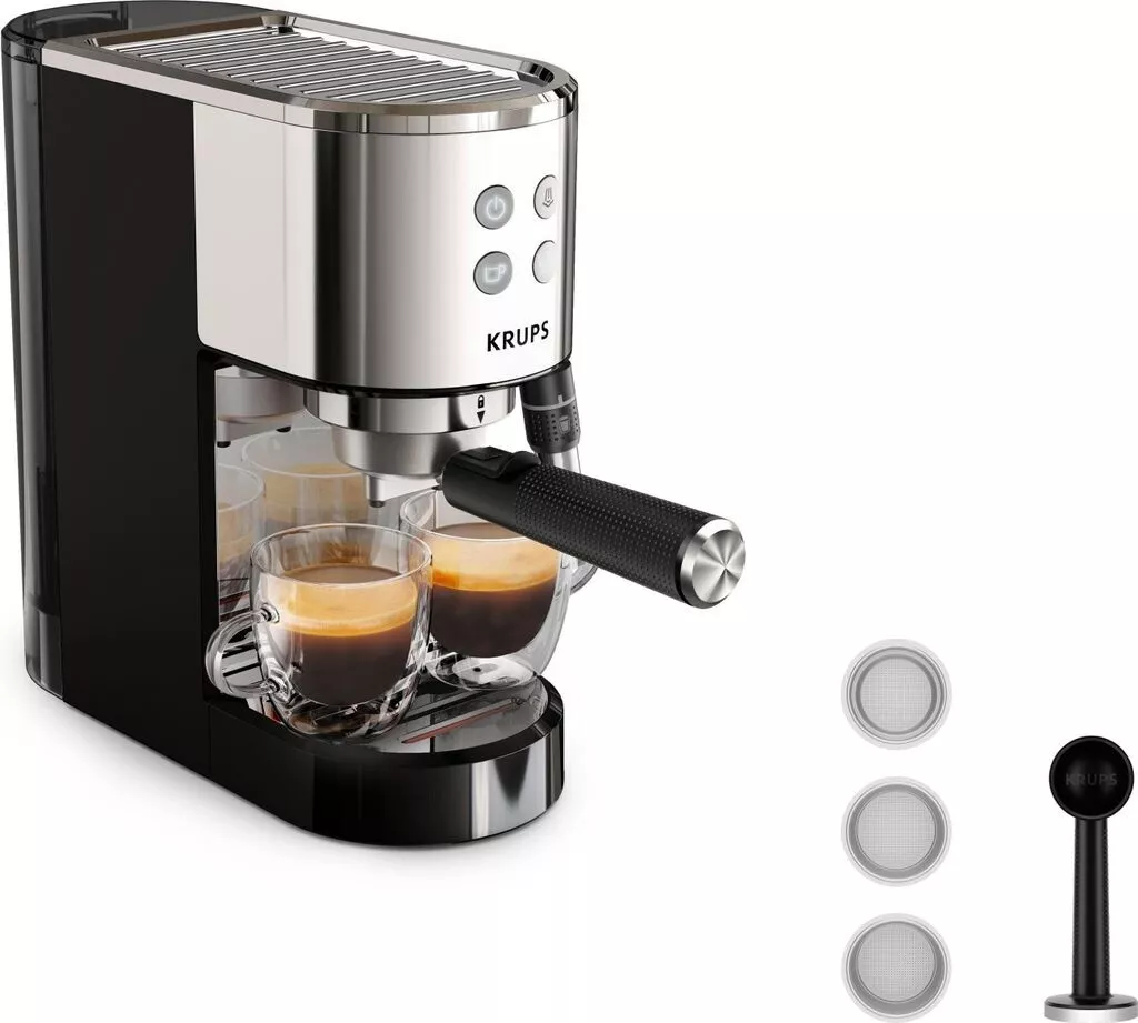XP444C10 Machine Expresso à Pompe Krups Virtuoso+ Inox - 5