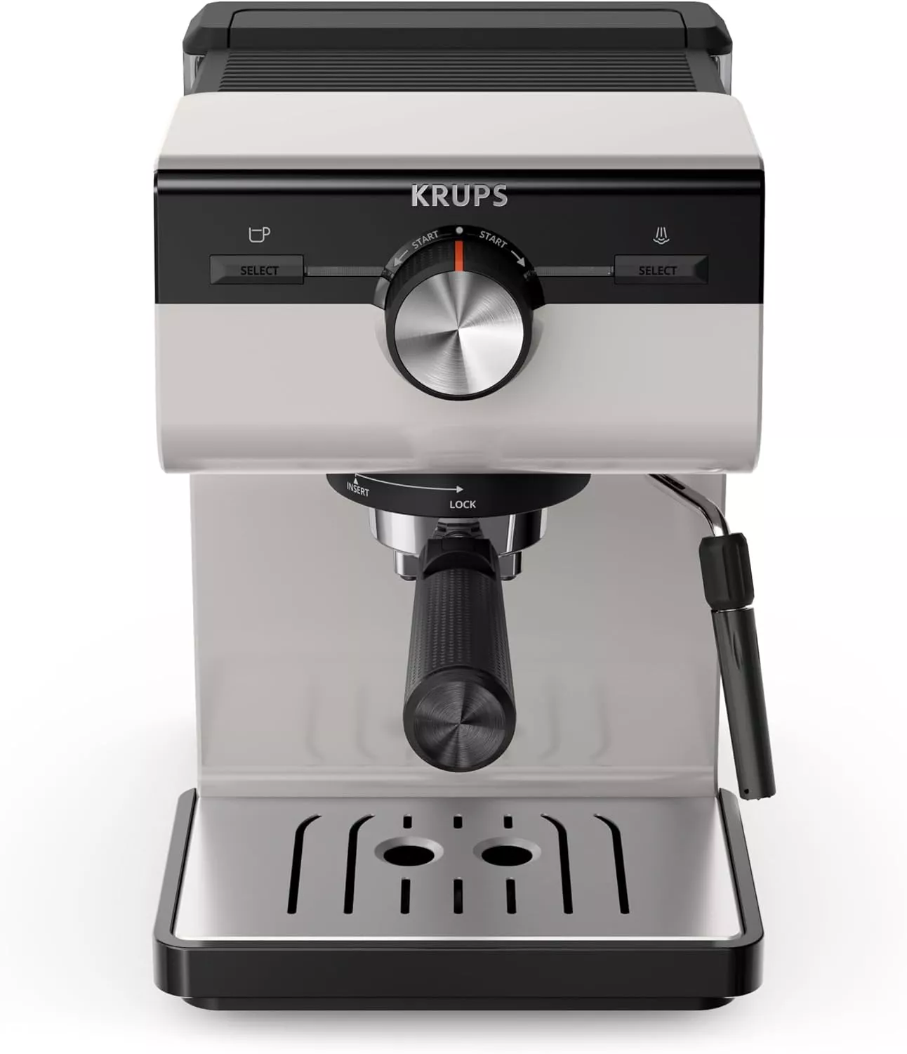 XP381B10 Machine Expresso Manuelle Krups Authentic Gris - 1