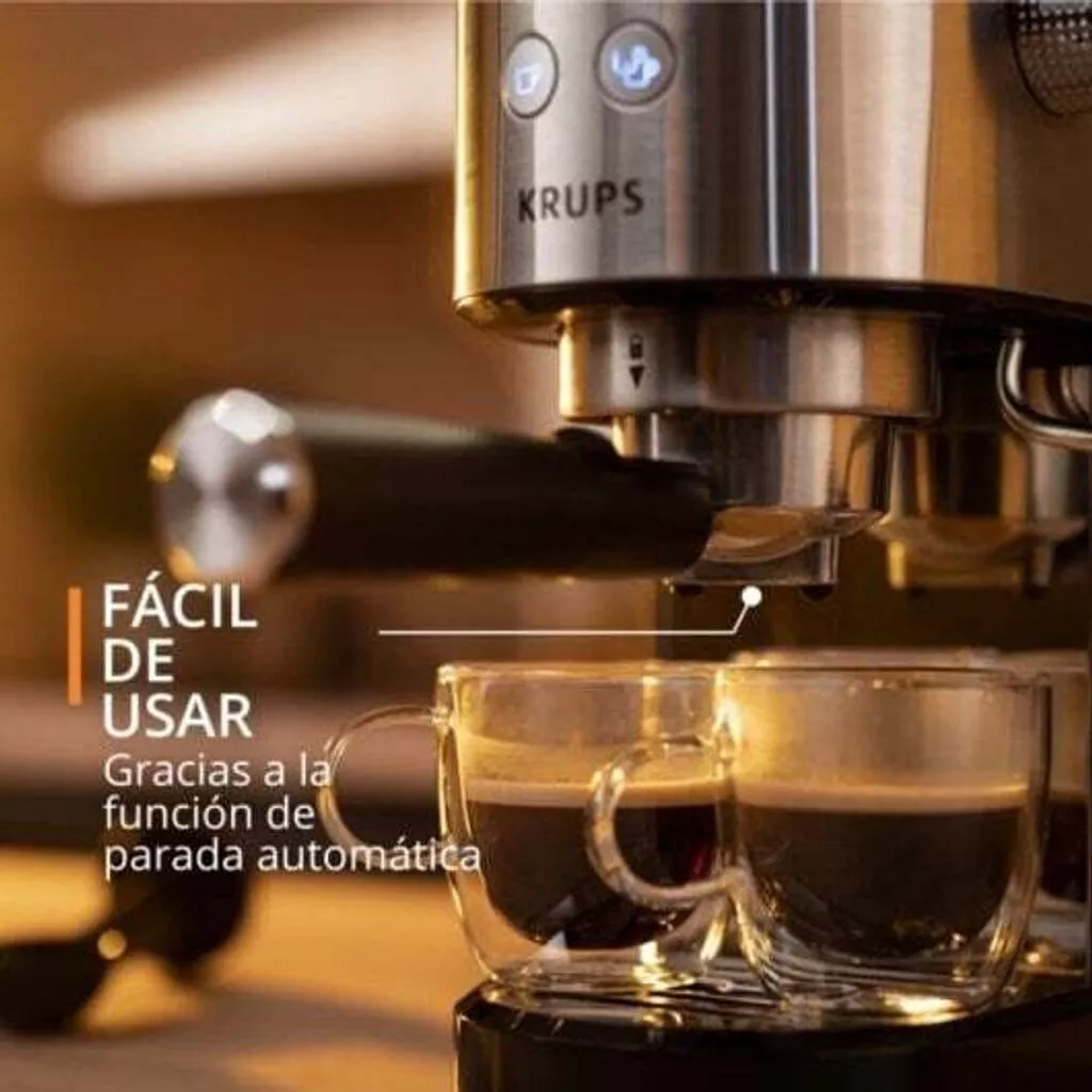 XP444C10 Machine Expresso à Pompe Krups Virtuoso+ Inox - 10