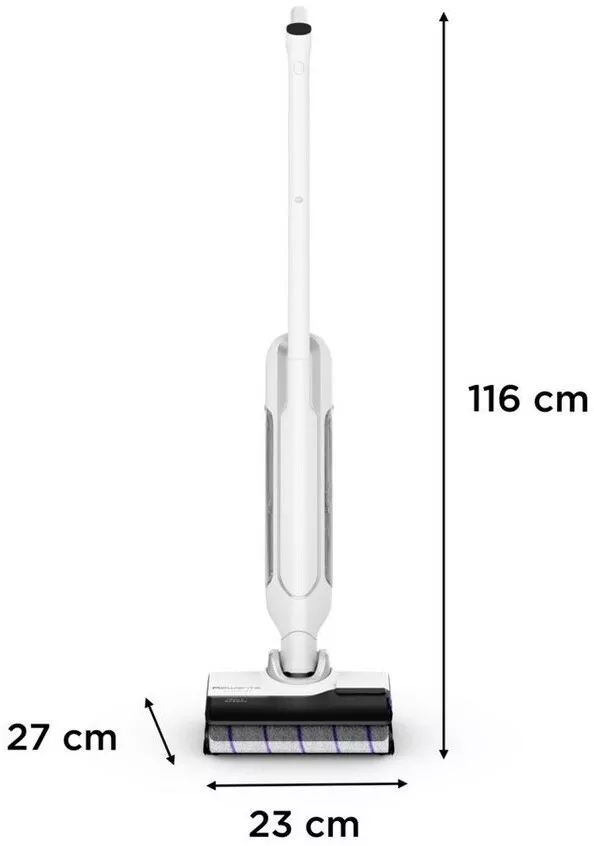 GZ7540WO Aspirateur Laveur Balai Rowenta X-Clean 10 Blanc - 16