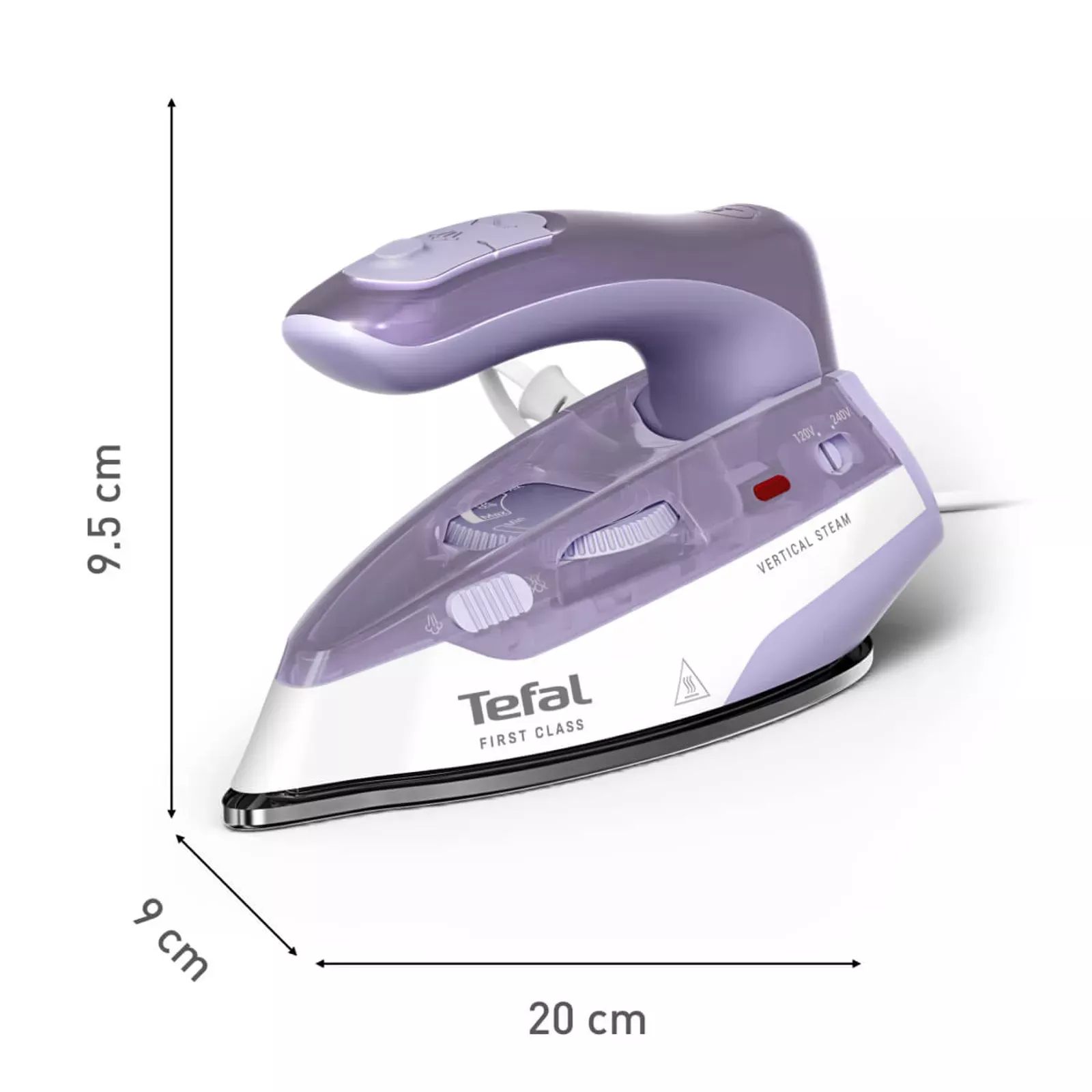 DB1612E0 Fer à Repasser Tefal First Class 1000 W Violet - 5