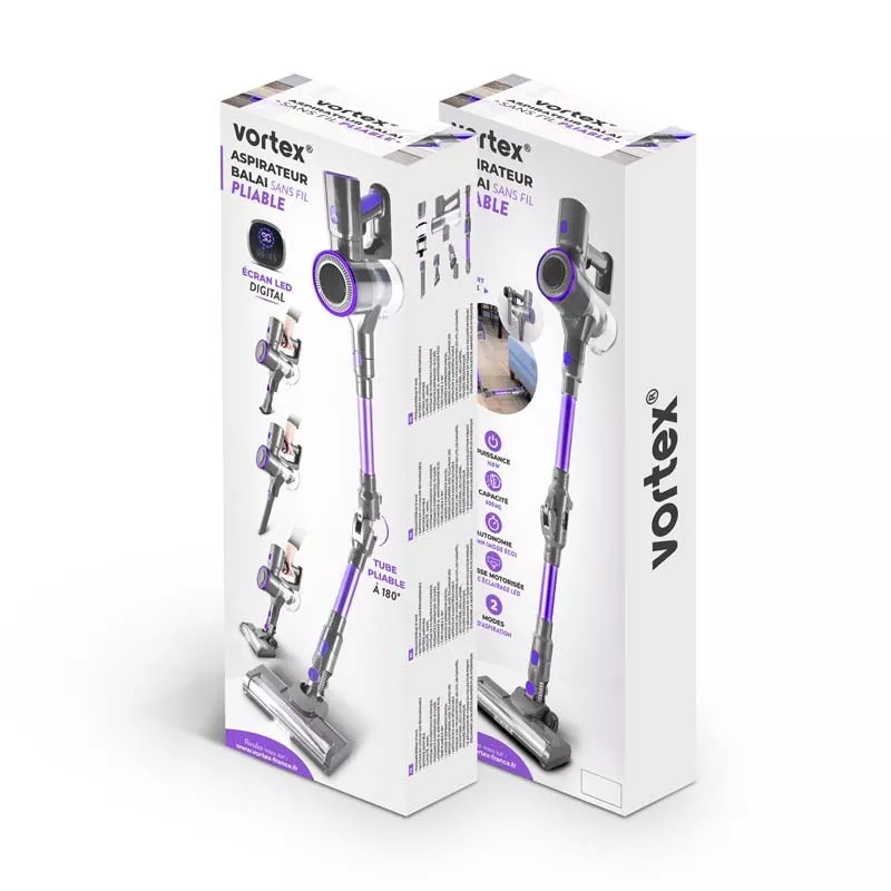 VORTEX Aspirateur Balai Sans Fil VORTEX F17 160 W Digital - 11