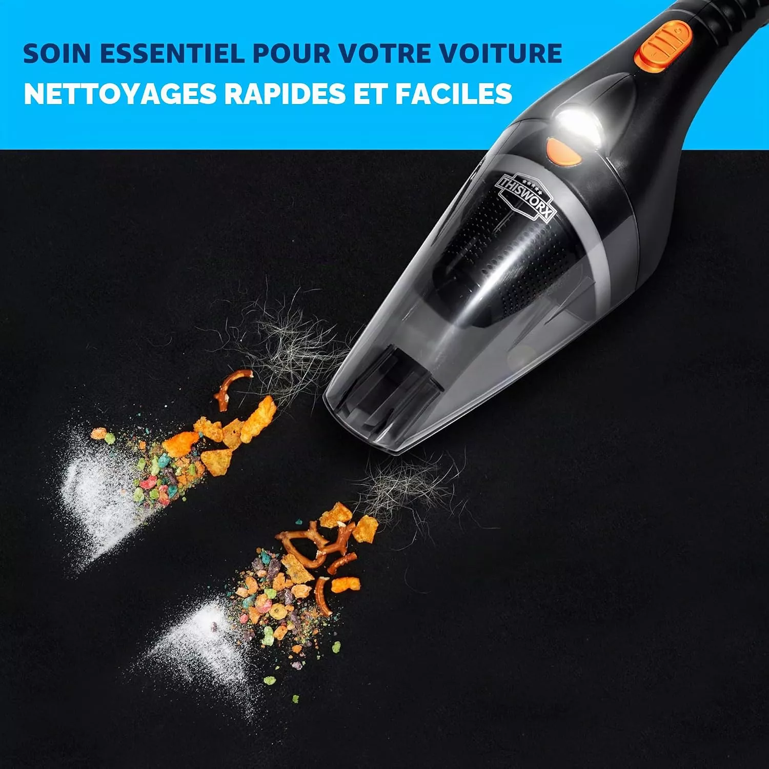 THIS WORX CAR VACUM Aspirateur Voiture ThisWorx 12V 110 W - 4