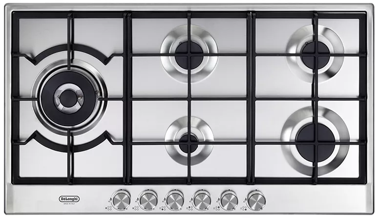 NSL 590D X Plaque de cuisson DE'LONGHI 90 cm Inox 5 Feux - 0