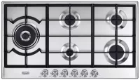 Plaque de cuisson DE'LONGHI 90 cm Inox 5 Feux