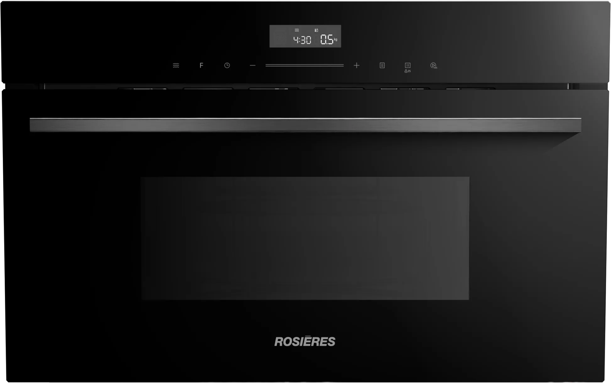 RMG34BGDD Micro-ondes encastrable ROSIÈRES 34 L Black Glass - 0
