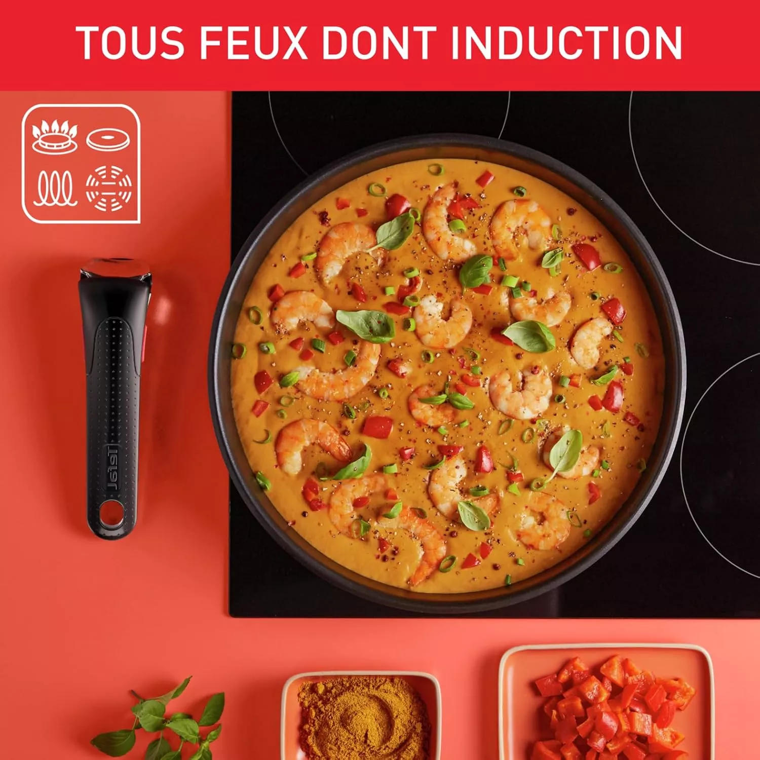 L897SJ04 Batterie de cuisine TEFAL Ingenio Emotion 20 pcs - 6