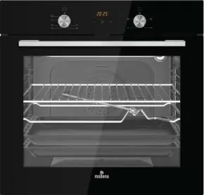 MFGE464SBG Four enc MODENA 60 cm Gaz/Elec 68 L Verre Noir - 0