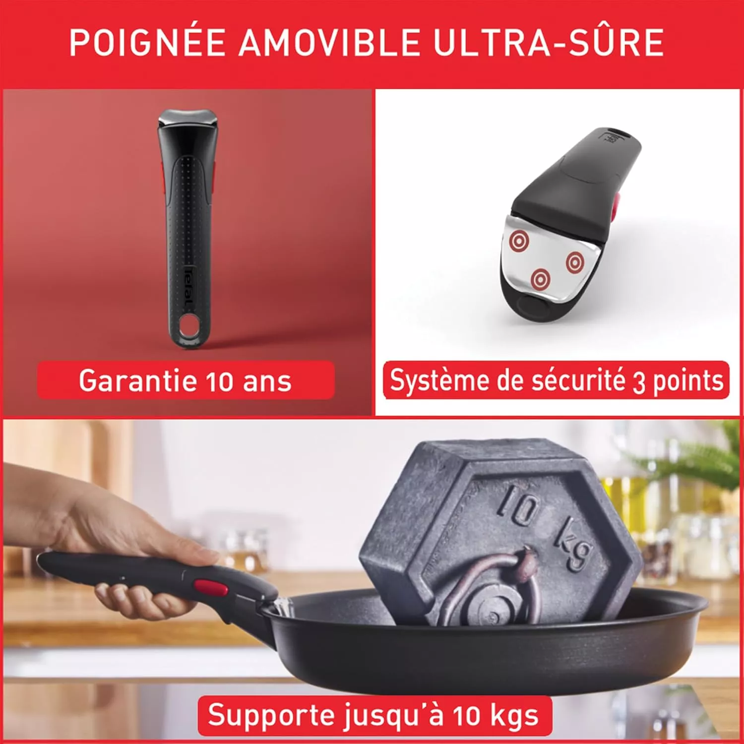 L897SJ04 Batterie de cuisine TEFAL Ingenio Emotion 20 pcs - 3