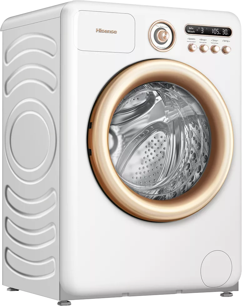 WD105R5W Machine à laver séchante HISENSE 10.5/6 Kg Blanc - 1