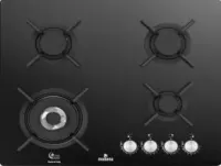 Plaque de cuisson MODENA 60 cm Verre Noir 4 Feux G