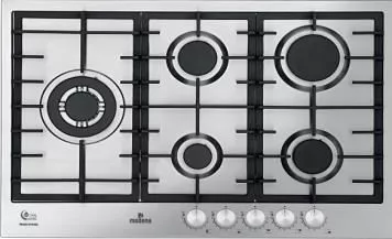 MTM971MHIX Plaque de cuisson MODENA 75 cm Inox 5 Feux Gaz - 0