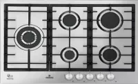 Plaque de cuisson MODENA 75 cm Inox 5 Feux Gaz