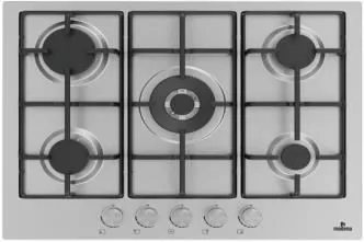 MTM3701TIX Plaque de cuisson MODENA 70 cm Inox 5 Feux Gaz - 0