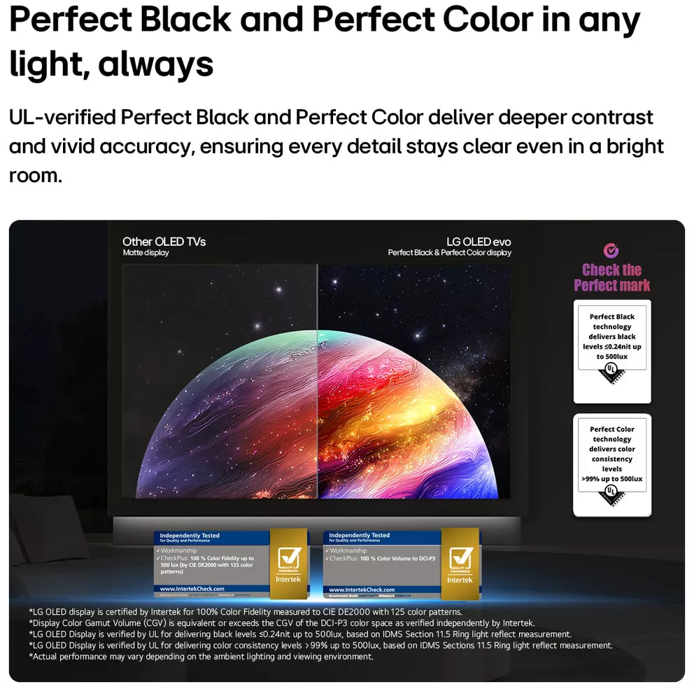OLED55CS6VA Téléviseur LG OLED evo AI CS6 55 4K Smart TV 2026 - 2