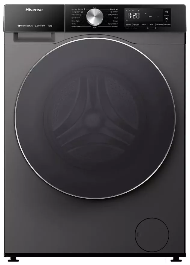 WF3S1243BT Machine à laver HISENSE 3S Smart 12 Kg Inverter - 0