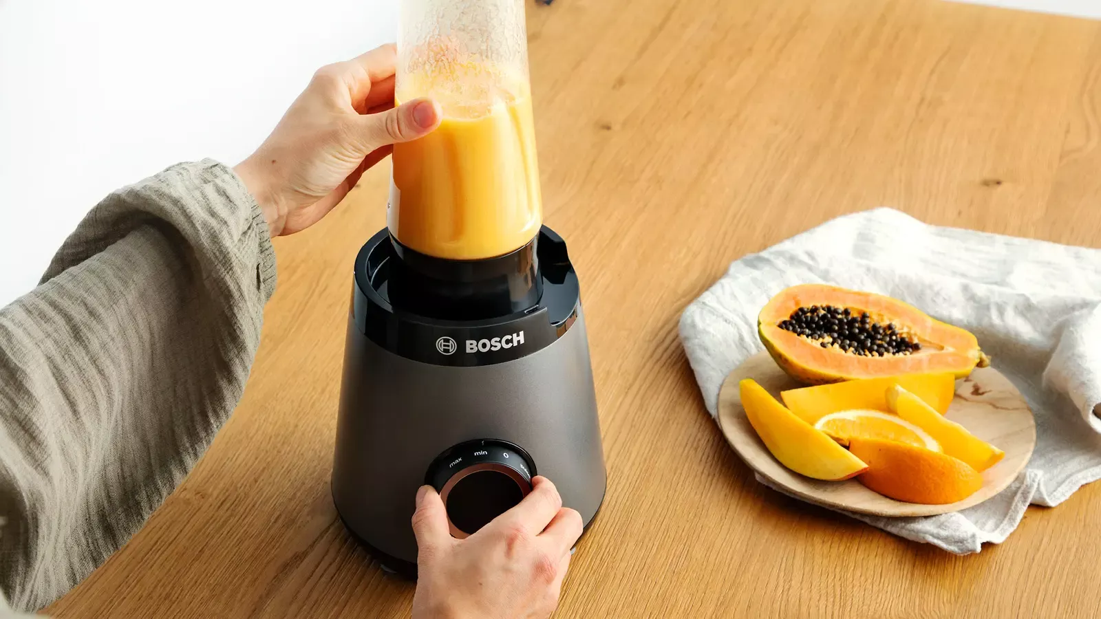 MMB6177S Blender BOSCH VitaPower 1200W 1.5L Silver - 5