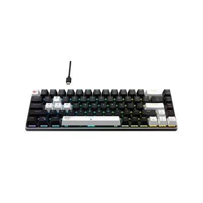 2103_CLAVI CLAVIER HAVIT MECANIQUE KB906L RGB MAGNETIC SWITCH - 0