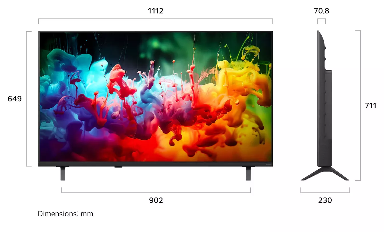 50QNED70B6T téléviseur LG 50 QNED Mini LED 4K Smart TV 2026 - 12