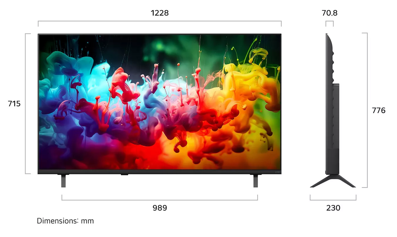 55QNED70B6T téléviseur LG 55 QNED Mini LED 4K Smart TV 2026 - 12