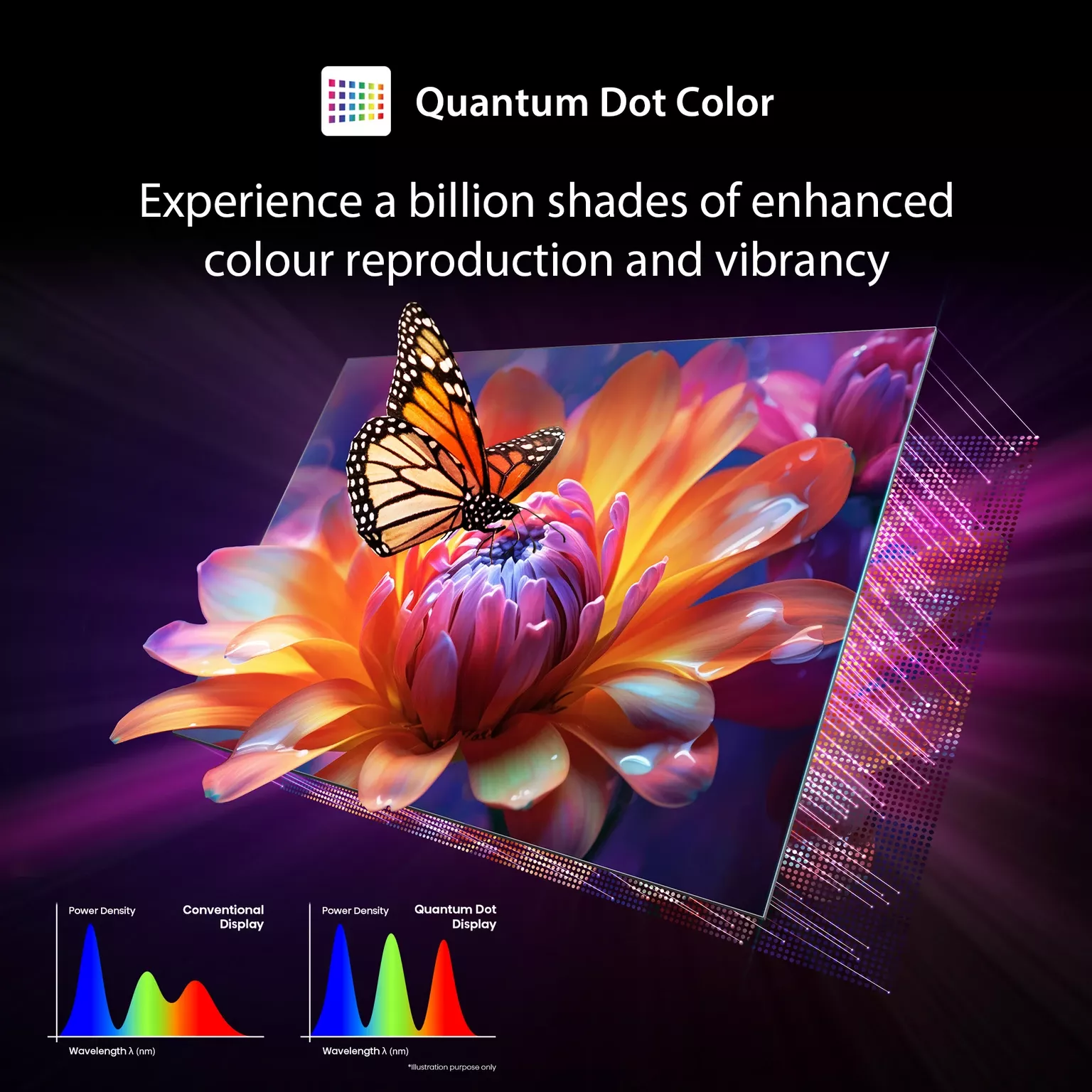50M450RP Téléviseur Toshiba 50″ QLED 4K Smart TV Vidaa OS - 7
