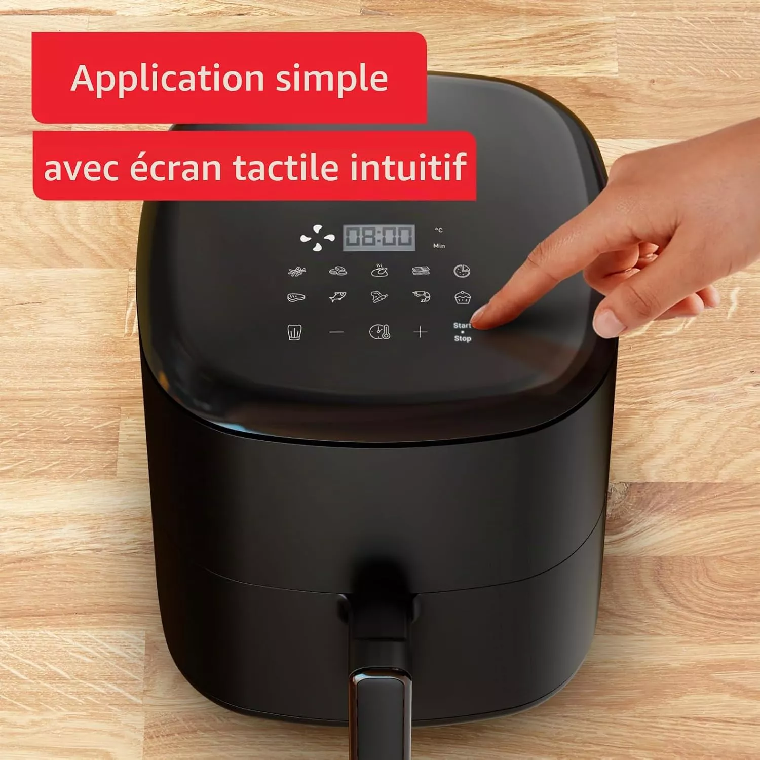 EY245810 Air Fryer Tefal Easy Fry Max 5 L 1500 W Noir - 7