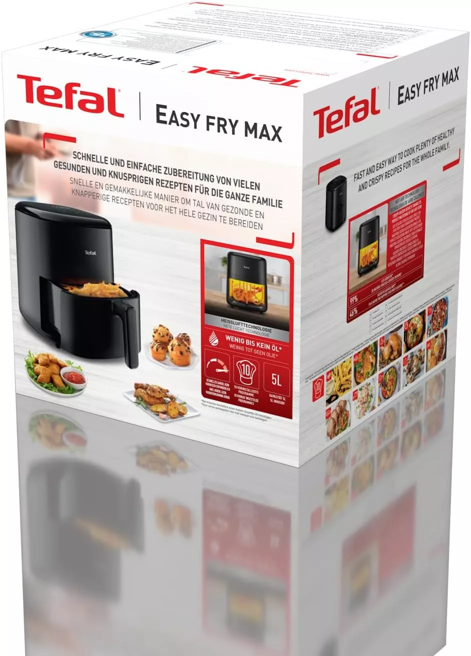 EY245810 Air Fryer Tefal Easy Fry Max 5 L 1500 W Noir - 10