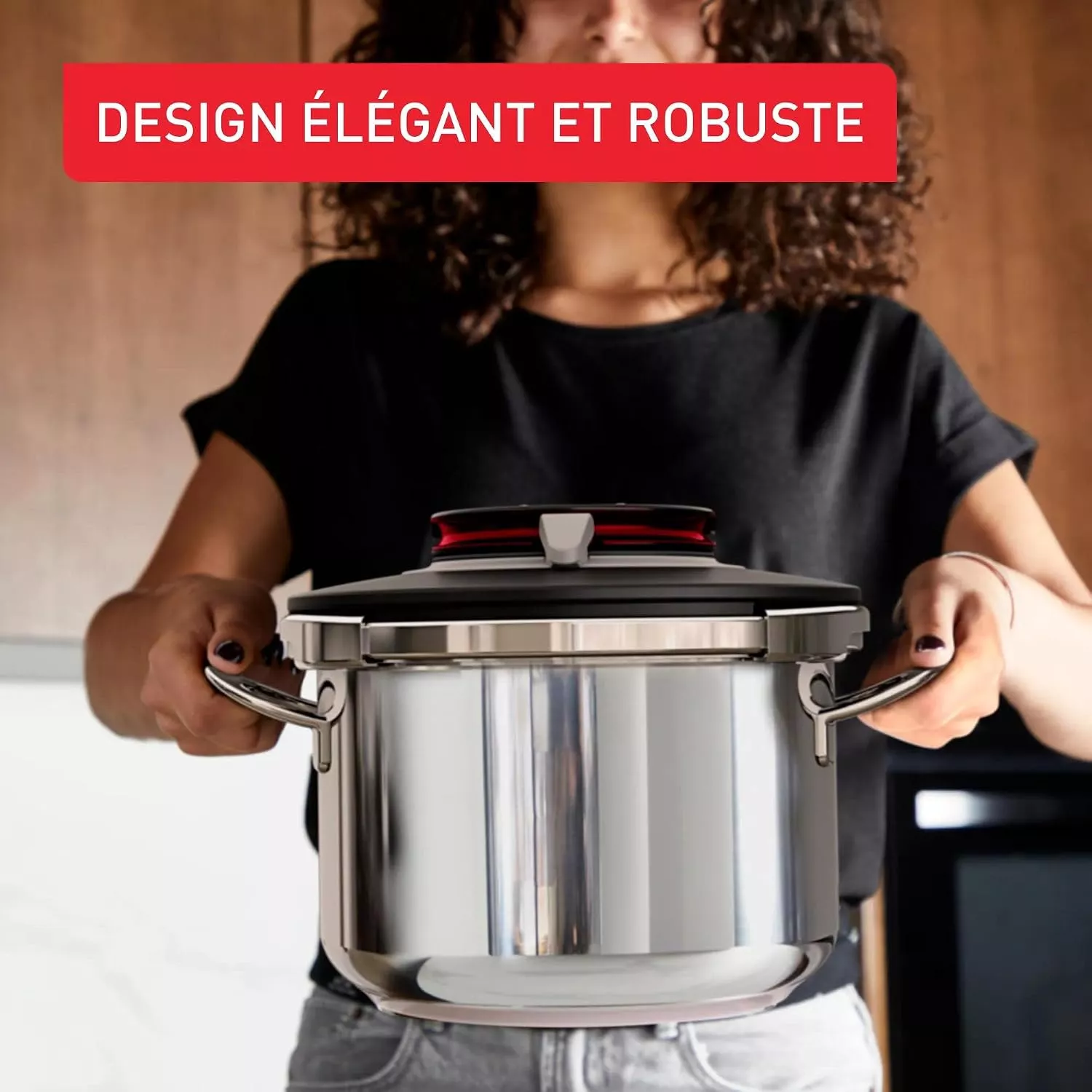 P4571400 Autocuiseur SEB Clipso Chef Expert 8 L Inox - 4