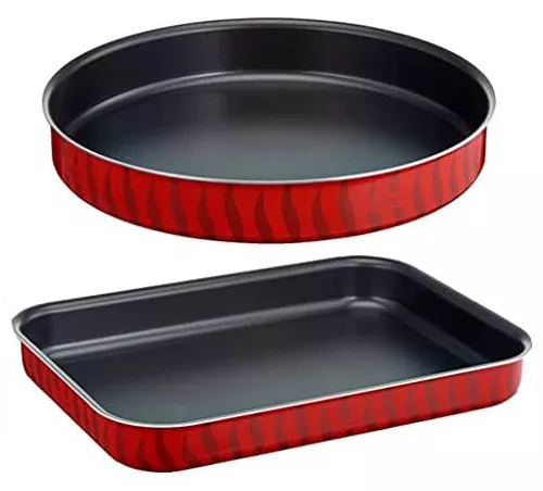 C3079383 Set de cuisine Tefal Tempo Flamme 14 pièces Rouge - 5