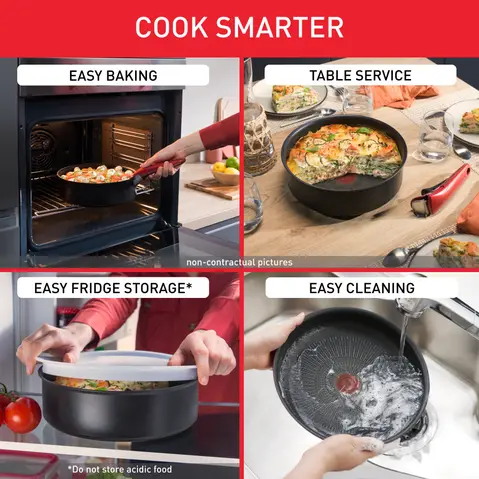 L7248902 Batterie de cuisine Tefal Ingenio Simply Cook 9pcs - 2