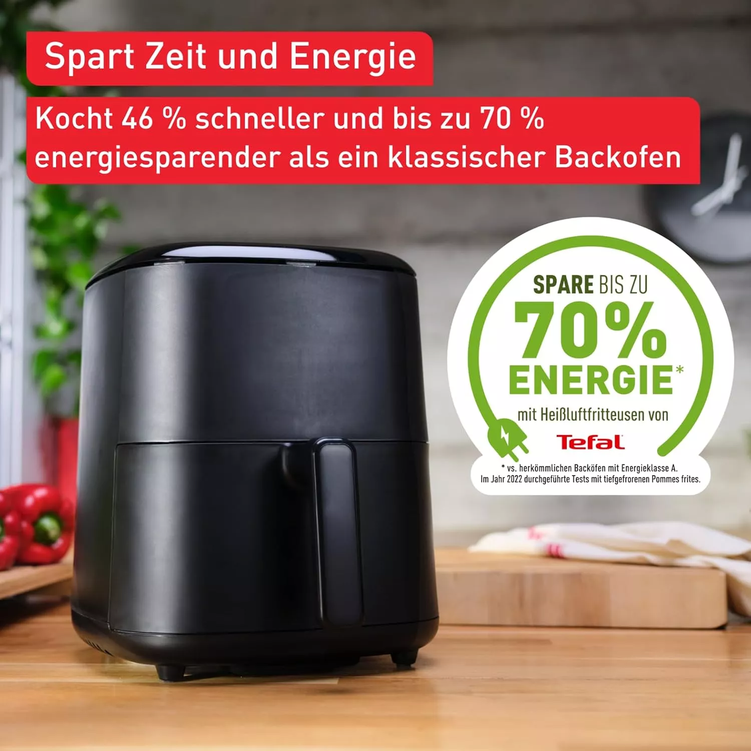 EY245810 Air Fryer Tefal Easy Fry Max 5 L 1500 W Noir - 8
