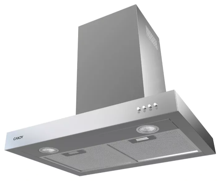 CTS6MX Hotte Aspirante Candy 60 cm Plat T-Shape Inox - 0