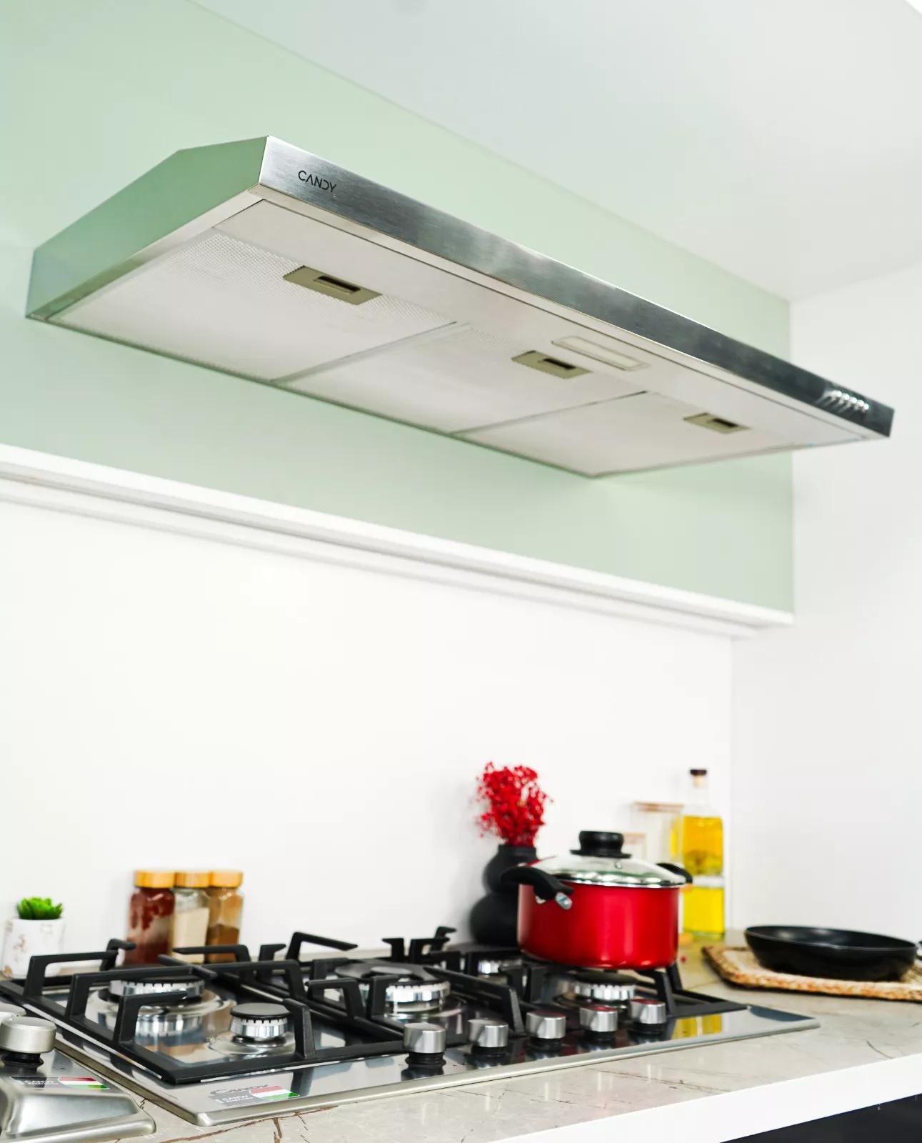 CSD9MIX Hotte casquette Candy 90 cm Inox - 2