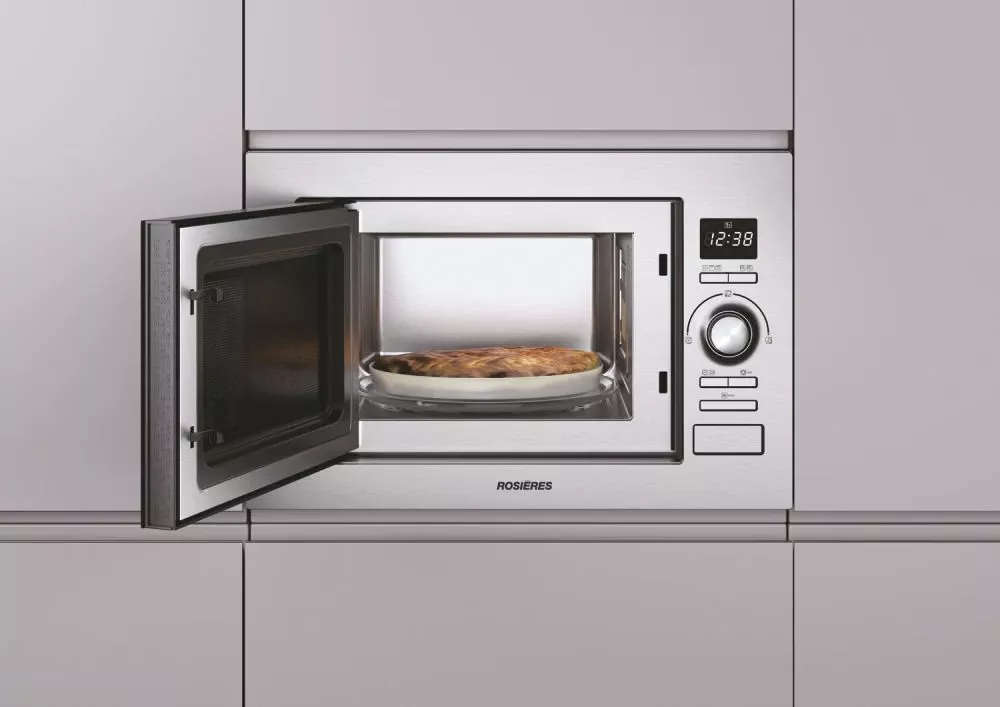 RMG28/1IN Micro-ondes Enc Rosieres 60Cm 28L Grill Inox - 1