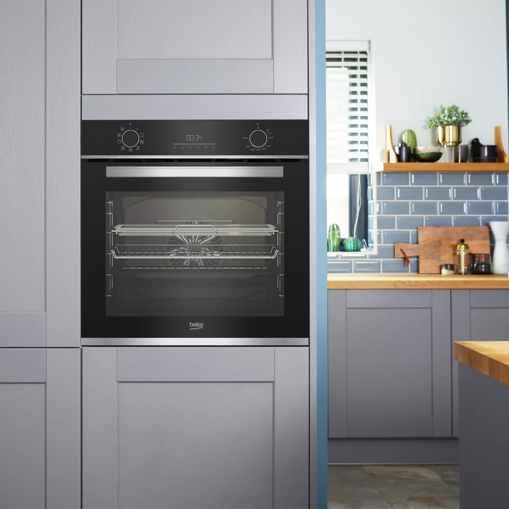 BBIMAI13300XS Four encastrable BEKO Elec 72L Multifonction Inox - 5