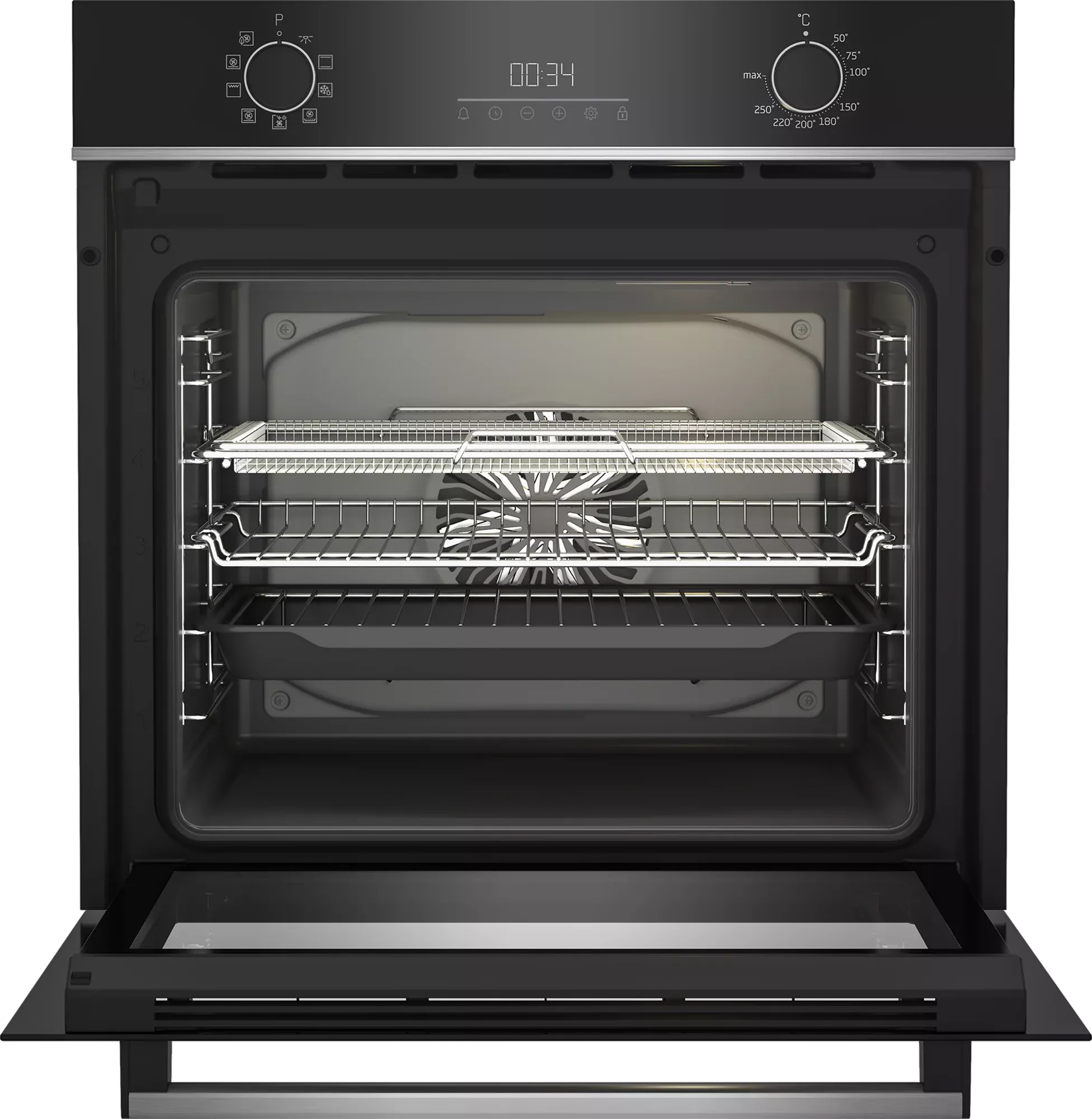 BBIMAI13300XS Four encastrable BEKO Elec 72L Multifonction Inox - 1