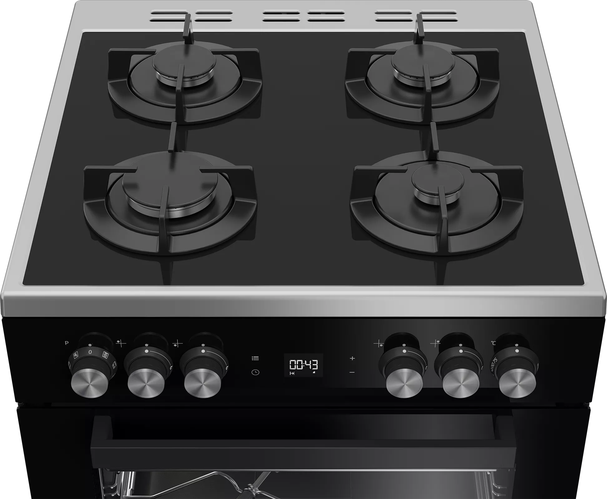 FSRT62310DBC Cuisinière Beko 4 Feux 60 cm Gaz Multifonction 72L - 4