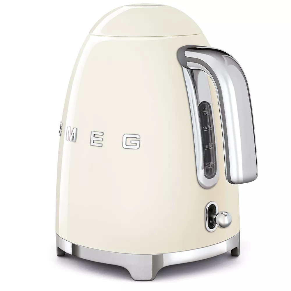 KLF03CREU Bouilloire SMEG ANNÉES 50 Crème 1,7L 2400W 7Tasses - 2