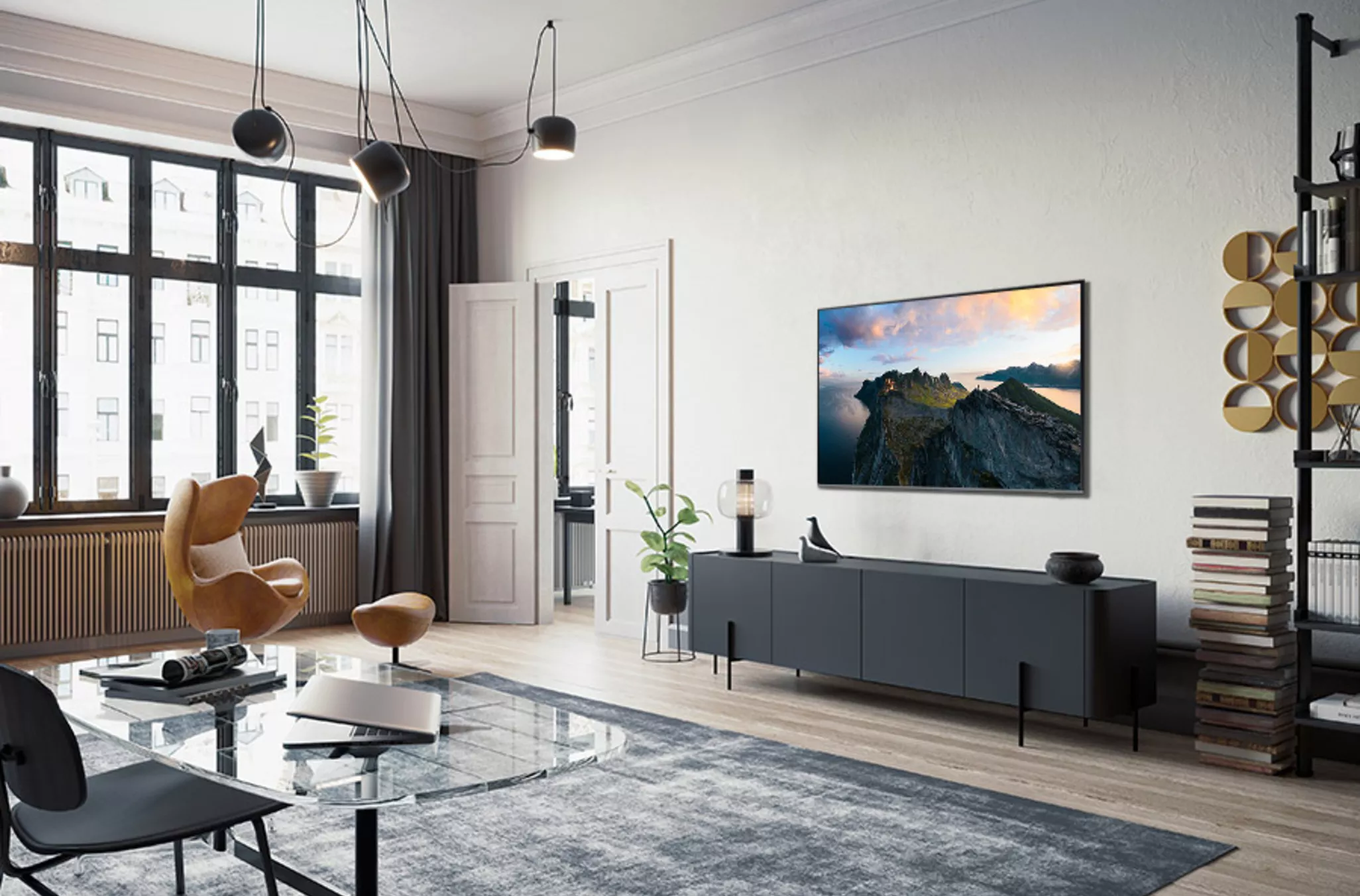 QA55Q70DAU Téléviseur SAMSUNG QLED 55″ 4K Smart TV Tizen 2024 - 6